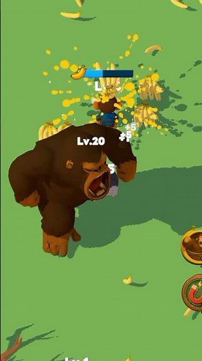 “Monkey Evolution — Lv.1 to Lv.100 Ape!”