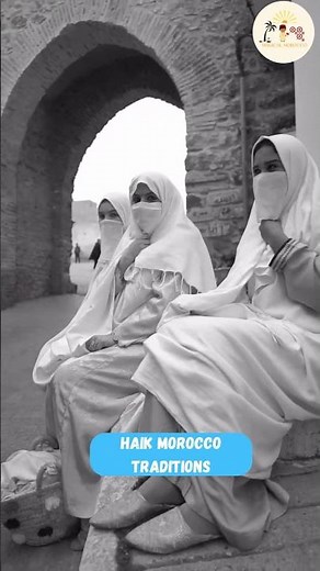 Wrap Yourself in Moroccan Culture with the Iconic Haik #MoroccanHeritage #TraditionalFashion #Haik