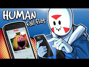 Human Fall Flat - SWIPE LEFT OR RIGHT?! (New Map)