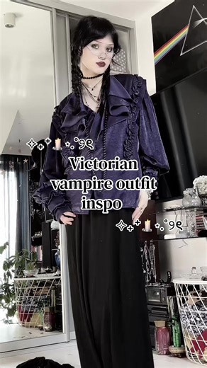 Victorian Vampire Outfit Inspiration for Whimsigoth Fans