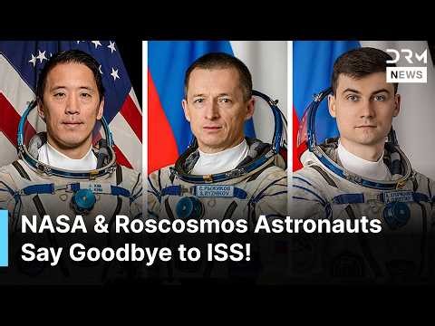 WATCH: NASA Astronaut Jonny Kim and Roscosmos Cosmonauts Depart International Space Station | AI1Z