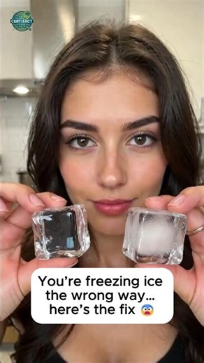 Why Your Ice Is Cloudy (And How to Fix It) 😳🧊