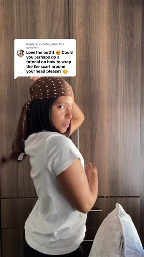 Learn to Fold a Head Scarf: Simple Tutorial