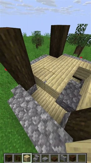 Mini Pillager Outpost! #shorts #minecraft