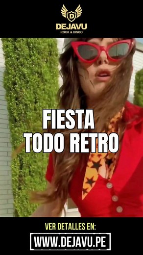 DEJAVU LA FIESTA - Retro Music Disco, Salsa, & Rock from the 70s & 80s
