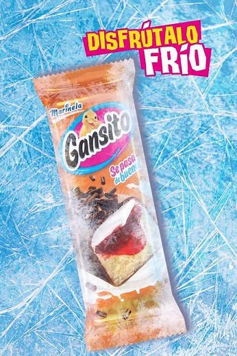Congelado todo sabe mejor, así como tu #GansitoMarinela que se pasa de bueno. 😎 | Gansito Marinela México