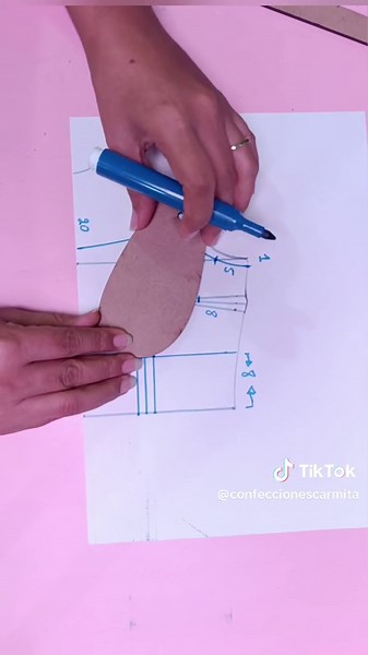 Patronaje de Blusa de Moda – Tutorial Completo