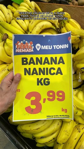 Ofertas Tonin válidas até dia 16/05 em todas as lojas Tonin e no site também!