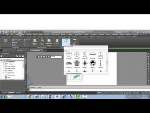19 North Symbol Insertion - Civil 3D 2017
