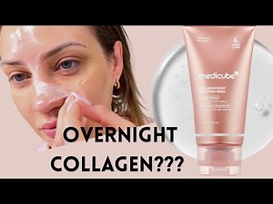 Medicube Collagen Wrapping Night Mask Review | Viral Overnight Collagen Test and Results