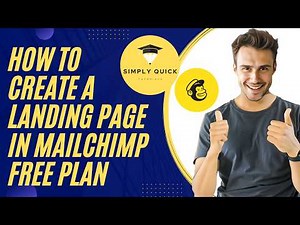 How to Create a Landing Page in Mailchimp Free Plan 2026 (Step-by-Step Guide)