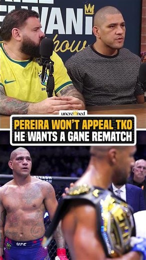 Alex Pereira Explains Why He Deserves Ciryl Gane Rematch 😡