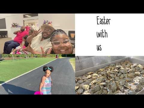 A DAY IN MY PLUS SIZE MOM LIFE| Easter with us!