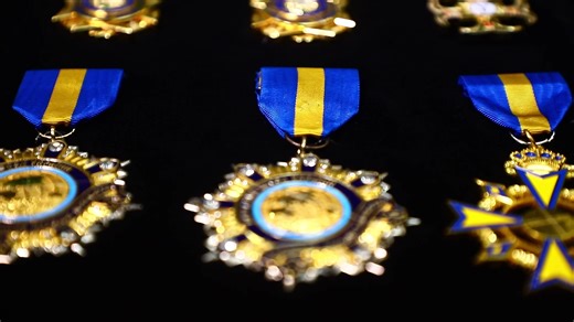 Souvenir Ribbon Medals Hard Enamel Badge Cheap Custom Memorial Honor Metal Medal Sports Brass Medals