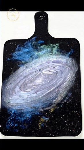 ​🌌 This Resin Galaxy Will Mesmerize You! #diy #ResinGalaxy #resinart #diyresincraft #galaxyart