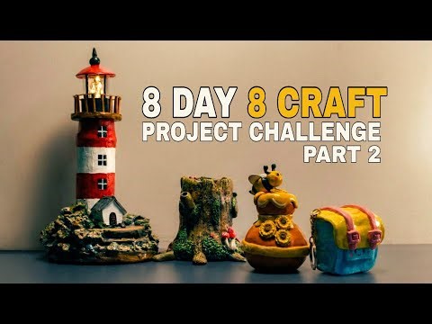 Part-II Of 8-day 8-craft Project Challenge | DIY | Art and craft