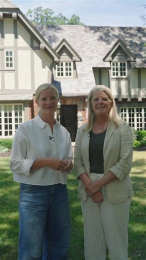 Stoffer Home on Instagram: "Step inside this 1926 Tudor as @jeanstofferdesign and @grace_start walk you through its transformation, featuring a stunning @stofferhomecabinetry kitchen at the heart and functional, thoughtfully designed spaces throughout. Watch the full home tour now on our YouTube channel."
