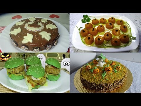 HOW TO MAKE 4 SUPER EASY SWEET AND SAVORY HALLOWEEN RECIPES