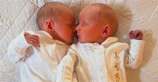 'Our beautiful little pair': Sydney Swans icon Kieran Jack and wife Charlotte Goodlet welcome twins
