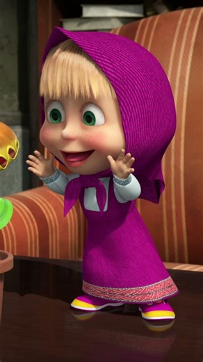 Marah saat Lapar! 🪴😤 #mashaandthebear #MashadanBeruang #Shorts #CaraMelatihTumbuhanmu #kartun