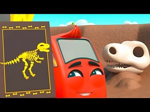 Digging Up Dinosaur Bones! | Digley & Dazey | Kids Cartoons | Children's Stories