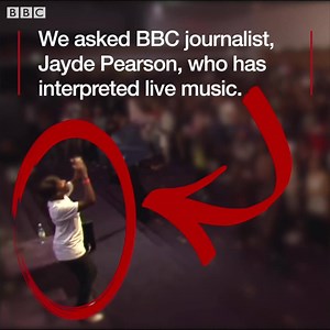 60K views · 60 reactions | Meet Jayde – she has interpreted live music for deaf people. So what does it take to perform in sign language? ‍♀️ | BBC Entertainment News | Facebook