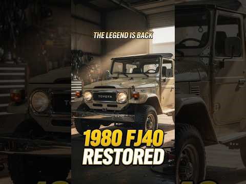 FJ40 Revival: 1980 Toyota Land Cruiser Fully Restored