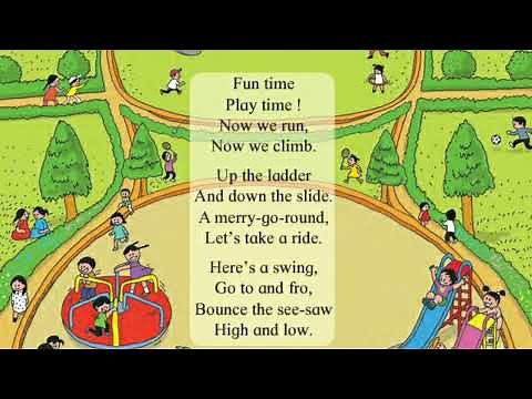 Fun Time Play Time,third standard poem