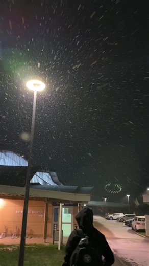the first real snowfall of winter🥹❄️#fyp #france#snow
