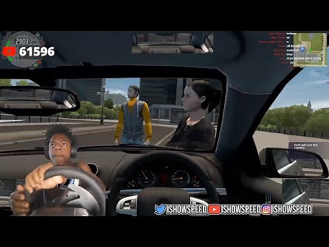 iShowSpeed Runs Over Lady In Driving Simulator😂