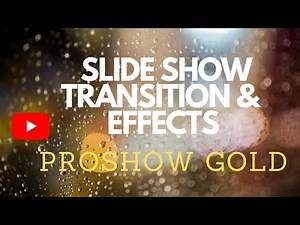 SLIDE SHOW TRANSITION PROSHOW GOLD JOEL ONES
