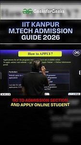 IIT Kanpur M.Tech Admission Guide 2025 🔥 GATE Cutoff | Placement | Specializations