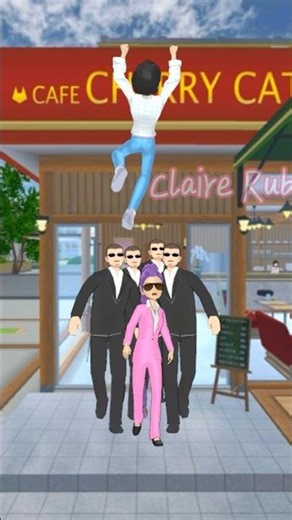 Yakuza Unexpected Love Story 😂 SAKURA #sakuraschoolsimulator #shorts #funny #ytshorts