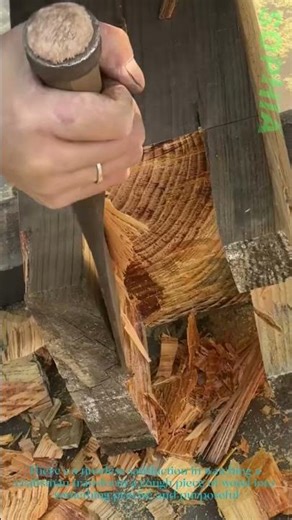 Traditional Woodworking: Crafting with Chisel and Mallet