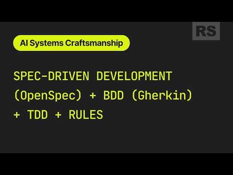 Разбираем связку Spec-Driven Development (OpenSpec) + BDD + TDD + Claude Code Rules