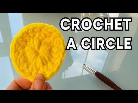 Easy Crochet Circle Tutorial (Step by Step) | #crochet #beginnercrochet