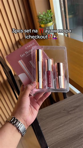 Discover the Otwoo Makeup Set: Lipstick & Waterproof Mascara