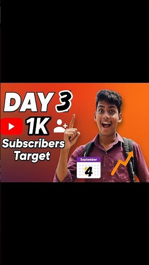 Day 3 Subscriber Growth Journey 💯 | 0 to 1K Challenge#minivlog#shorts#trendingvlog