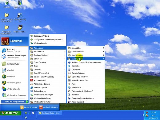 Apprendre la maintenance informatique - Cours Formation Windows XP Français - 5.1