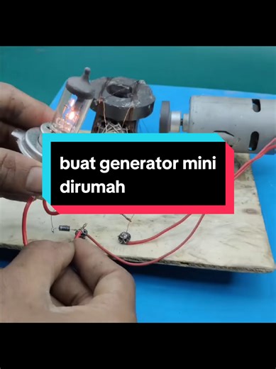 cara membuat generator mini menggunakan magnet yang bisa kamu buat sendiri dirumah #creatorsearchinsights #generator