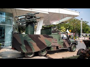 Mobile Missile Launcher POPRAD Indonesian Army TNI AD Walkaround Video, DJI Osmo Pocket + Gopro 7