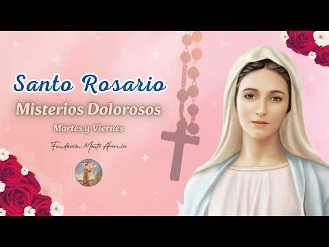 Santo Rosario de hoy Viernes 10 de Abril - Misterios Dolorosos | Fundacion Monte Alvernia I Aurora