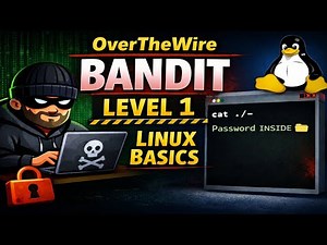 Bandit Level 1 Explained | Beginner Linux Security Lab
