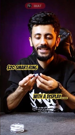 $20 Smart Ring but... with a DISPLAY?