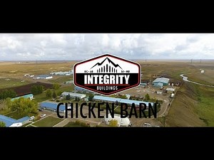 Integrity Buildings - Post Frame Chicken Barn in High River, Alberta