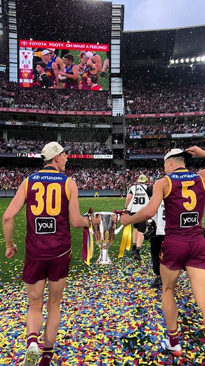 Brisbane Lions Victory Celebration in the Grand Final Parade