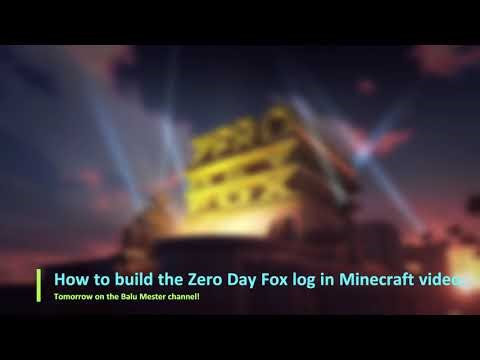 How to build the Zero Day Fox logo in Minecraft recommendation