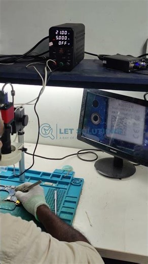 Onboard WiFi Module Soldering 🔧 | Laptop WiFi IC Repair | Chip Level Fix 💻 #letsolutions #smartphone