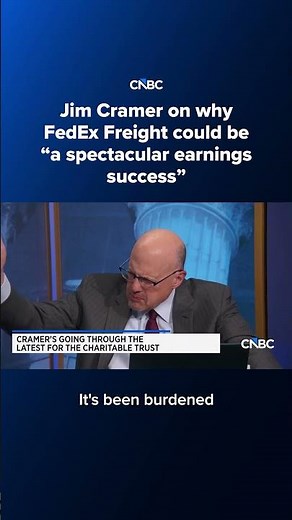 Jim Cramer on why FedEx Freight could be "a spectacular earnings success"