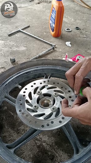 Cara Ganti Bearing depan yang Oblak #shortvideo #shorts